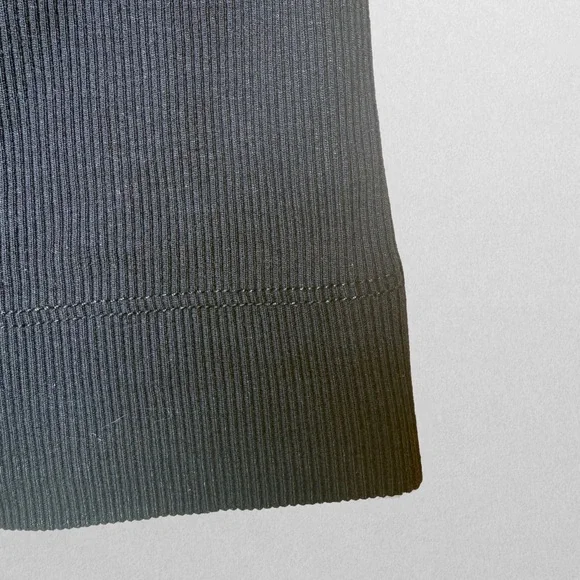 Navy Ribbed Top - Picture 5 of 6